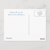 Carte Postale Quail de Californie, Bird, Nature, Faune (Dos)