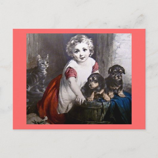 Carte Postale Qu'aimes-tu ? Diapositive de lanterne magique (Devant)