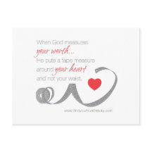 Quand Dieu mesure votre valeur