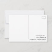 Carte postale Quand est Halloween Witch Halloween (Dos)