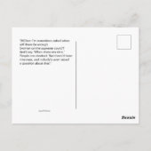 Carte Postale Quand Il Y A Neuf Devis De Justice Ginsburg RBG (Dos)