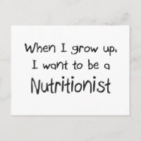 Quand je serai grand, je veux être nutritionniste