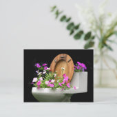 Carte Postale Quand la vie te donne du caca (Debout devant)