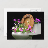 Carte Postale Quand la vie te donne du caca (Devant / Derrière)