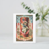 Carte Postale Quand le drapeau de la liberté passe (Debout devant)