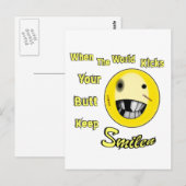 Carte Postale Quand le monde (Devant / Derrière)