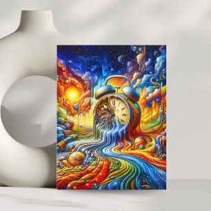 Carte Postale Quand le temps s'éloigne