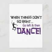 Carte Postale Quand les choses ne vont pas bien... (Devant)