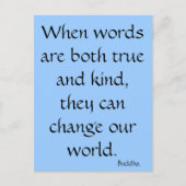 Carte Postale Quand les mots sont rectifiez et sorte… (Devant)