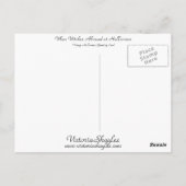 Carte Postale Quand les sorcières abondent à Halloween (Dos)