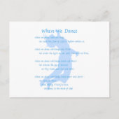 Carte Postale Quand on danse (Devant)