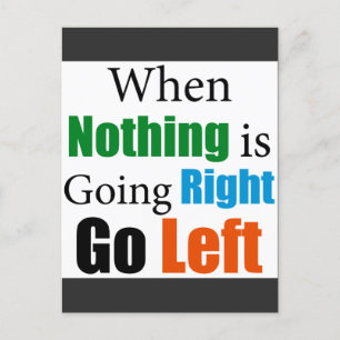 Carte Postale Quand rien ne se passe bien