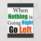 Carte Postale Quand rien ne se passe bien (Devant)