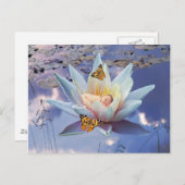 Carte Postale Quand un petit bébé va dormir (Devant / Derrière)