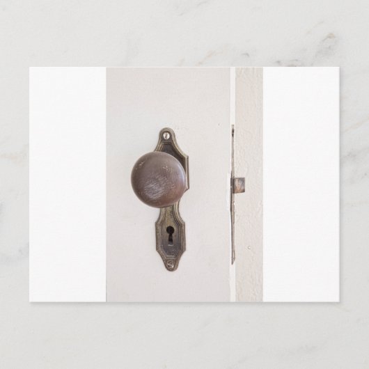 Carte Postale Quand une porte ferme une autre s'ouvre (Devant)