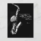 Carte Postale Quand vous entrez Sa présence avec Louange (Devant)