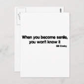 Carte Postale Quand vous êtes un client (Devant / Derrière)