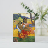 Carte Postale Quand Vous Marierez-Vous ? | Paul Gauguin | (Debout devant)