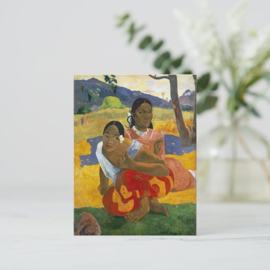Carte Postale Quand Vous Marierez-Vous ? | Paul Gauguin | (Debout devant)