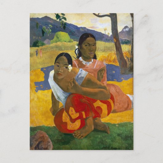 Carte Postale Quand Vous Marierez-Vous ? | Paul Gauguin | (Devant)
