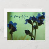 Carte Postale Quand vous vous sentez bleu ... (Devant / Derrière)