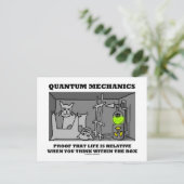 Carte Postale Quantum Mechanics (Debout devant)