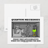 Carte Postale Quantum Mechanics (Devant / Derrière)