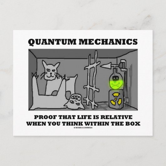 Carte Postale Quantum Mechanics (Devant)