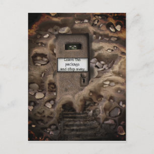 Carte Postale QUARANTINE TROLL FUNNY ISOLATION par Jetpackcorps