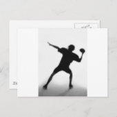 CARTE POSTALE QUARTERBACK (Devant / Derrière)