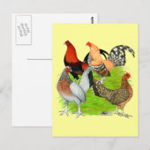 Carte Postale Quartet à l'anglais (Devant / Derrière)