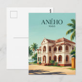 Carte Postale Quartier colonial d'Aného Togo (Devant / Derrière)