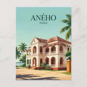 Carte Postale Quartier colonial d'Aného Togo