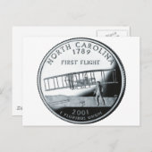 Carte Postale Quartier de la Caroline du Nord (Devant / Derrière)