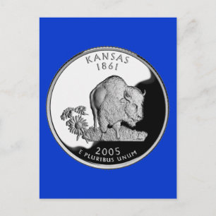 Carte Postale Quartier d'État de Faux Kansas