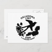 Carte Postale Quartier d'État de l'Oklahoma (Devant / Derrière)