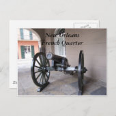 Carte Postale Quartier français de la Nouvelle-Orléans (Devant / Derrière)