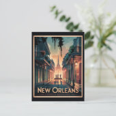 Carte Postale Quartier français de la Nouvelle-Orléans (Debout devant)