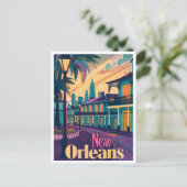 Carte Postale Quartier français de la Nouvelle-Orléans Louisiane (Debout devant)