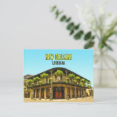 Carte Postale Quartier français de la Nouvelle-Orléans Louisiane (Debout devant)