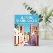 Carte Postale Quartier historique d'Al Fahidi (Debout devant)