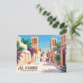 Carte Postale Quartier historique d'Al Fahidi (Debout devant)