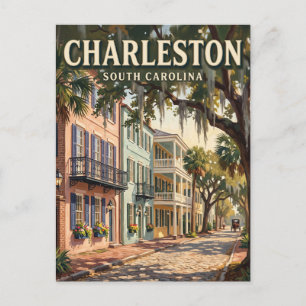 Carte Postale Quartier historique de Charleston Caroline du Sud