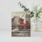 Carte Postale Quartier Pigalle Paris Cabaret (Debout devant)