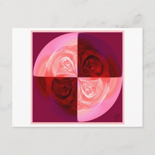 Carte Postale Quartiers roses (Devant)
