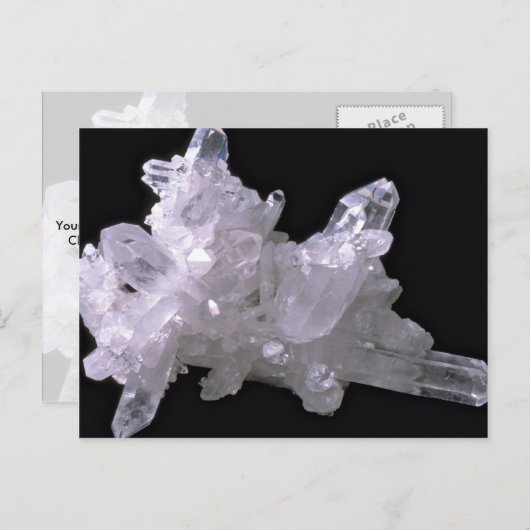 Carte Postale Quartz (Devant / Derrière)