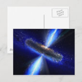 Carte Postale Quasar (Devant / Derrière)