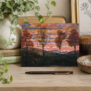 Carte Postale Quatre Arbres