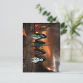 Carte Postale Quatre Chevaliers De L'Apocalypse (Debout devant)