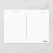 Carte Postale Quatre Chevaux de Jockeys Dedgar (Dos)